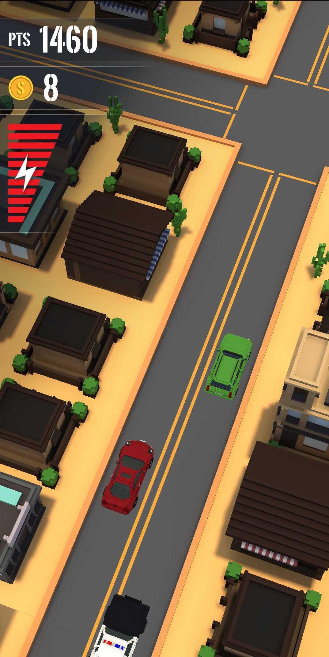 Voxel Pursuit Game Screenshot