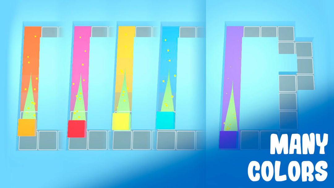Color Fill Maze 3D screenshot game