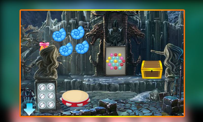 Screenshot of Best Escape Games 212 Pumpkin Girl Escape Game