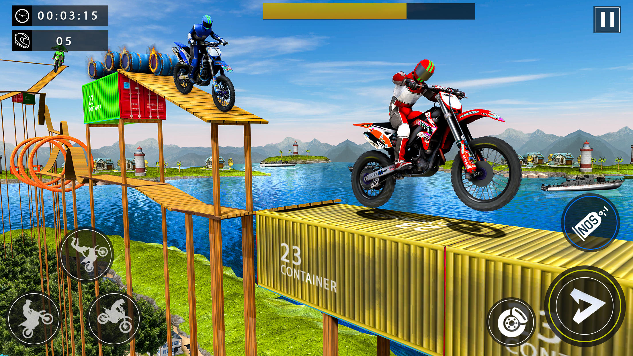Screenshot 4 of Trial Xtreme Bike Racing Games 
