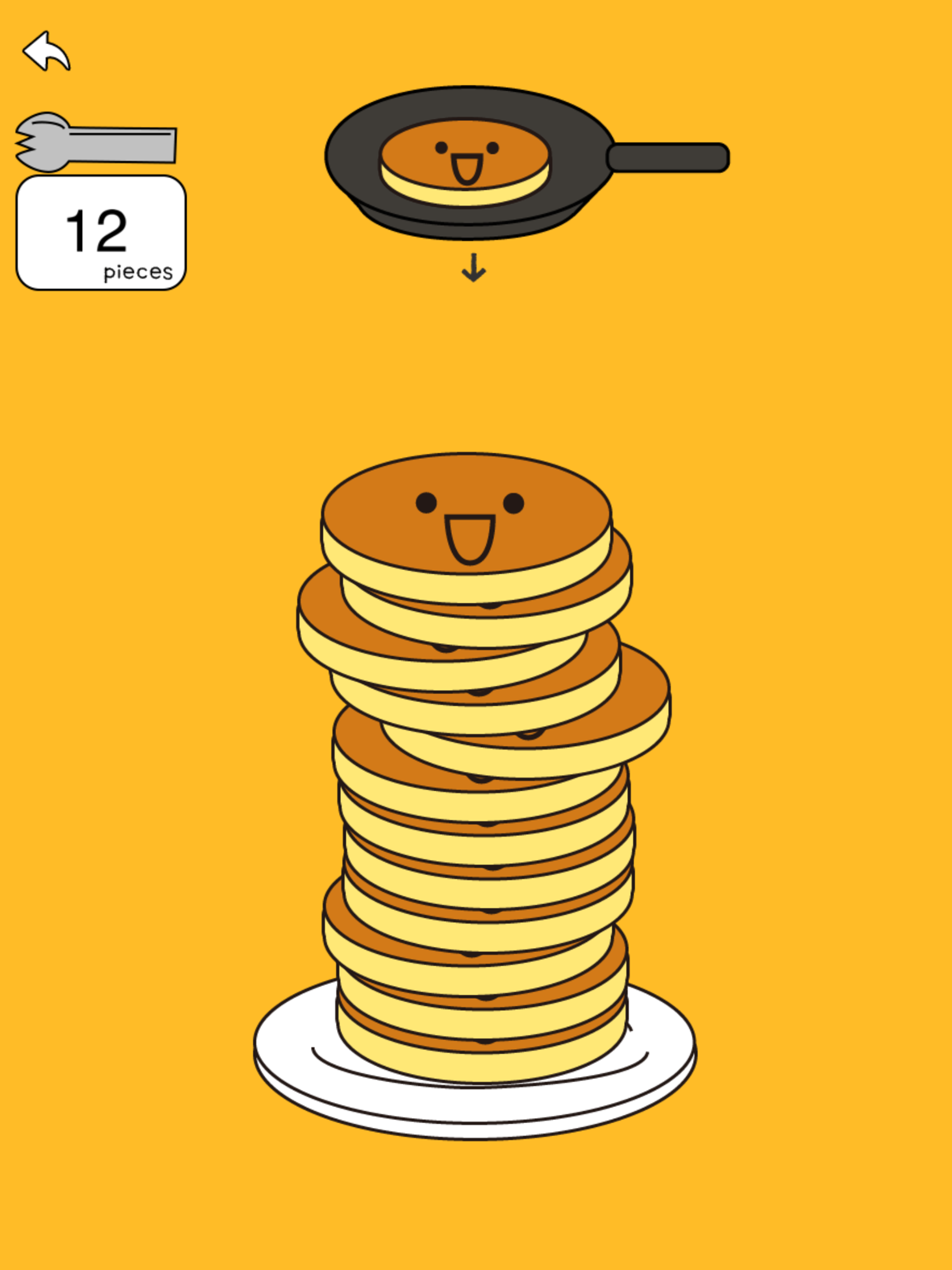 Pancake Tower-Game for kids Game Screenshot