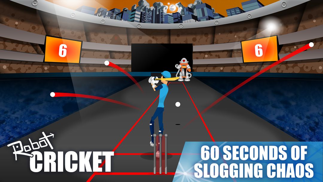 Screenshot of Robot Cricket