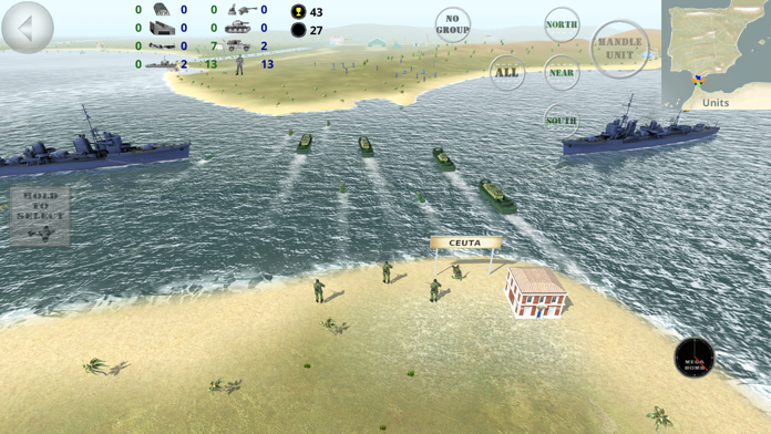 Spanish Civil War Game Screenshot