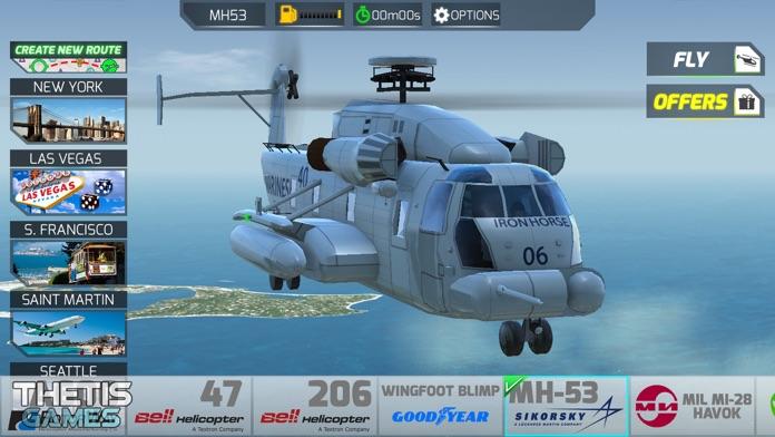 Helicopter Simulator 2018 Game Screenshot