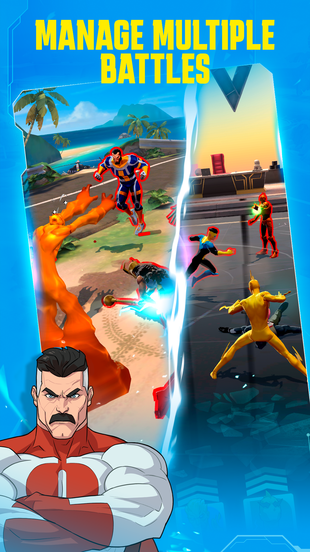 Invincible: Guarding the Globe ภาพหน้าจอเกม