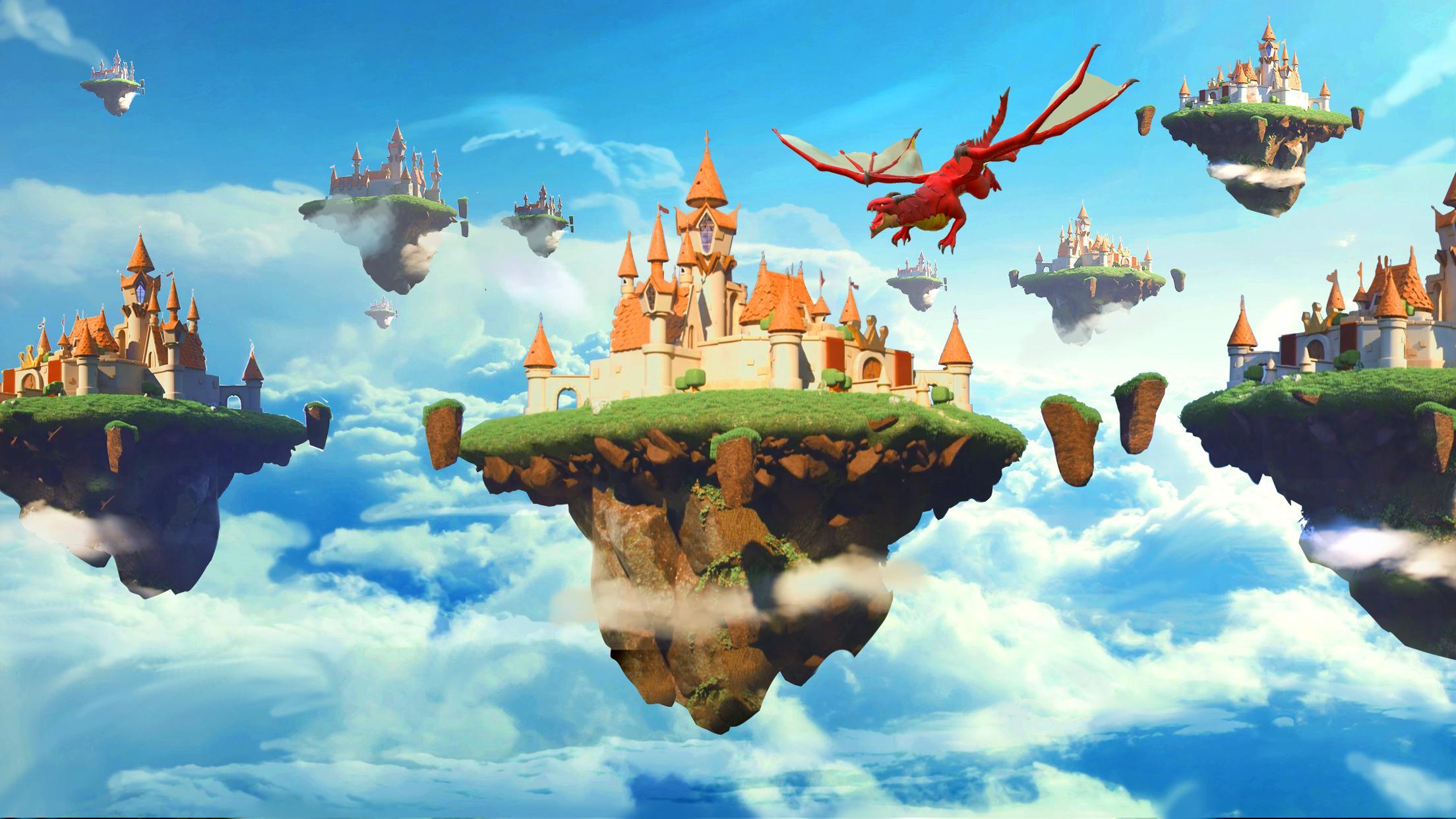 Captura de Tela do Jogo Sky Kingdoms