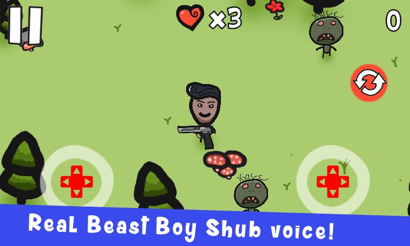 BeastBoyShub : The Zombie Hunter screenshot game