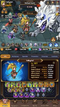 Valkyrie Idle Game Screenshot