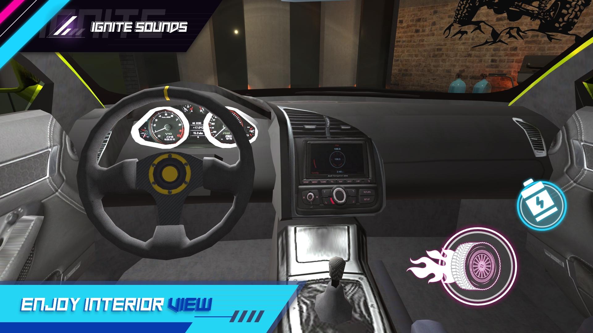 Screenshot of Ignite Sound-Car Engine Sounds
