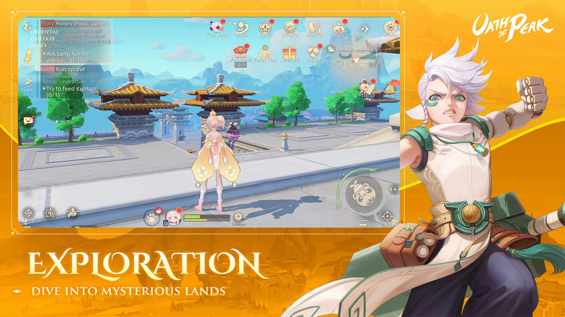 Oath of peak: Open world Game Screenshot