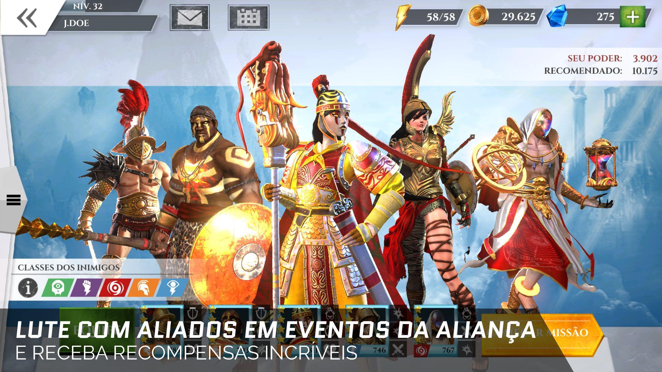 Captura de Tela do Jogo Gods of Rome