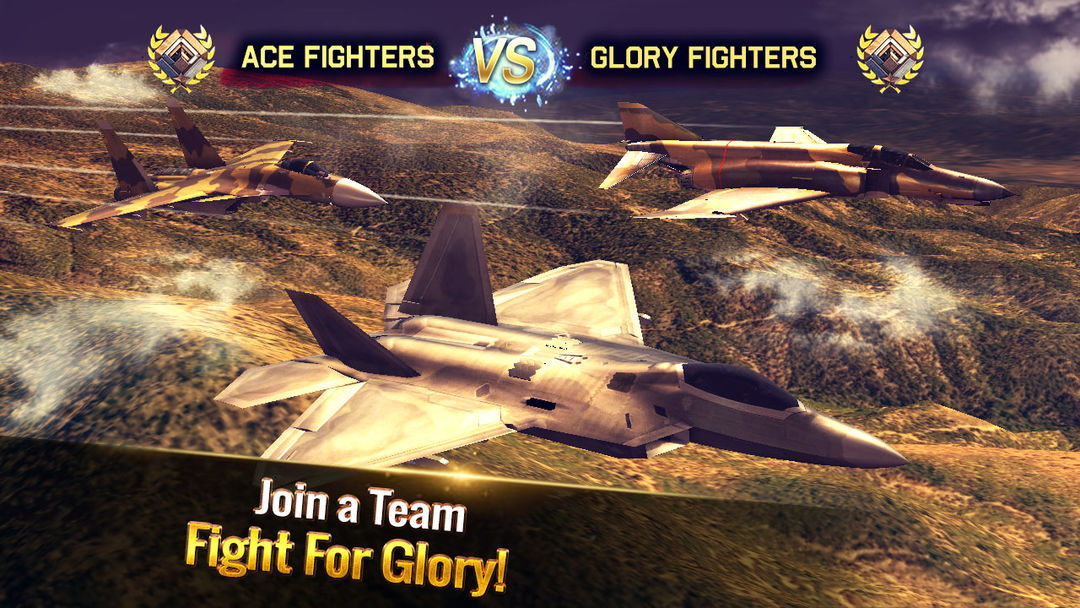 王牌戰鬥機：空戰遊戲截圖