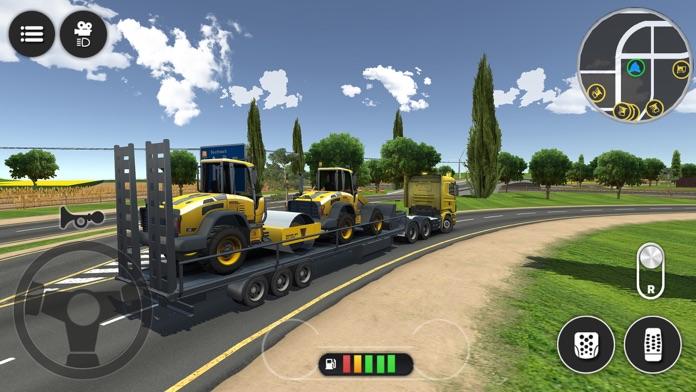 Screenshot 1 of Drive Simulator 2- ထရပ်ကားဂိမ်း 