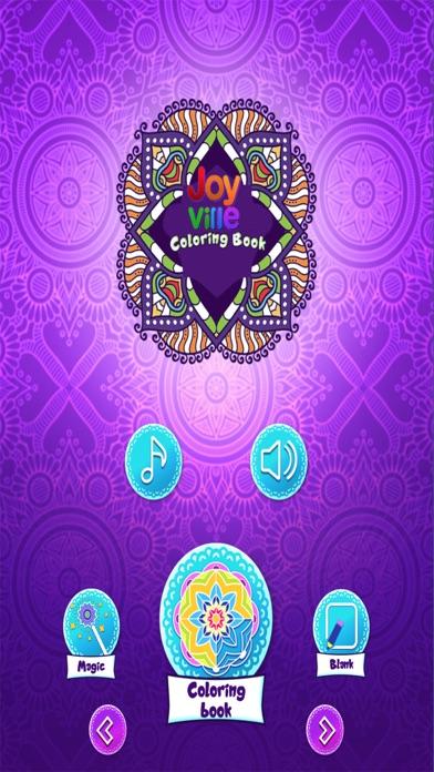 Coloring Joyvile Pages Game Screenshot