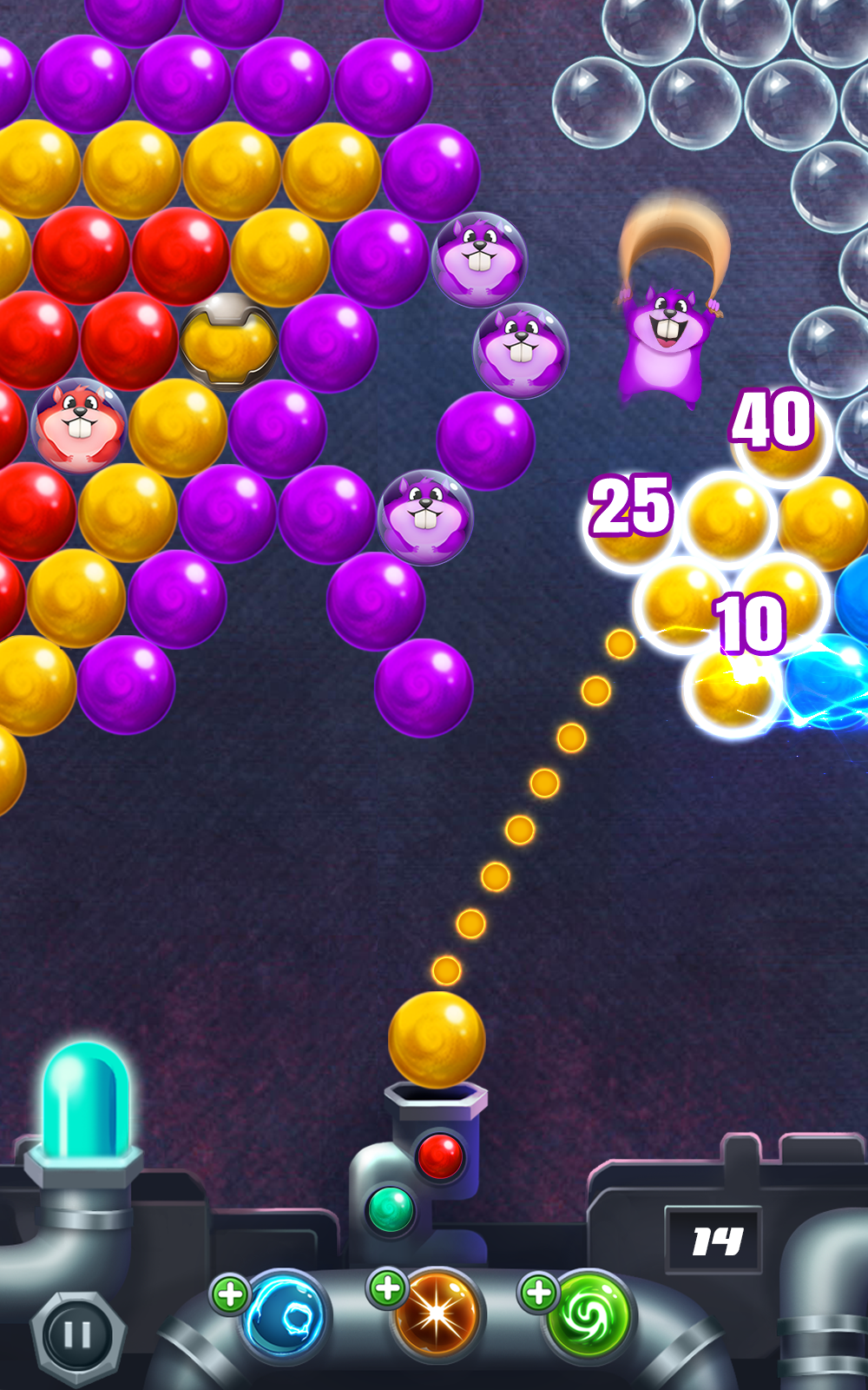 Power Pop Bubbles 2 遊戲截圖