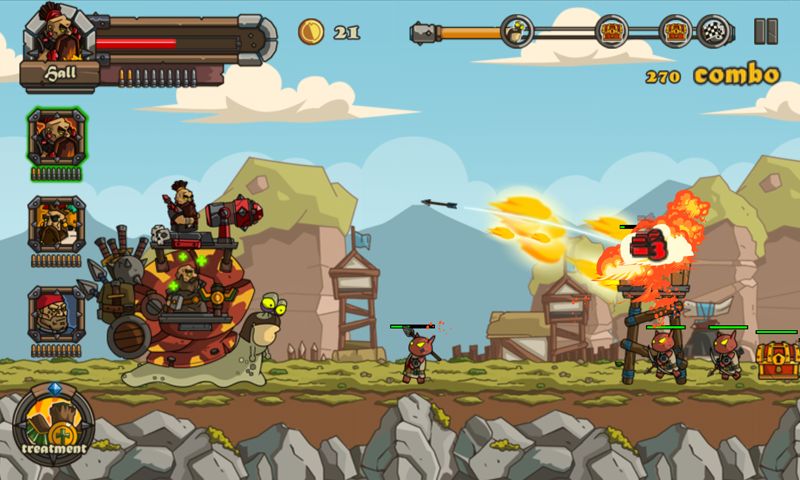 Snail Battles screenshot game