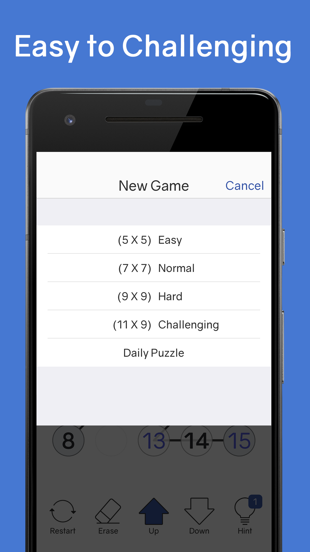 Number Chain - Logic Puzzle Game Screenshot