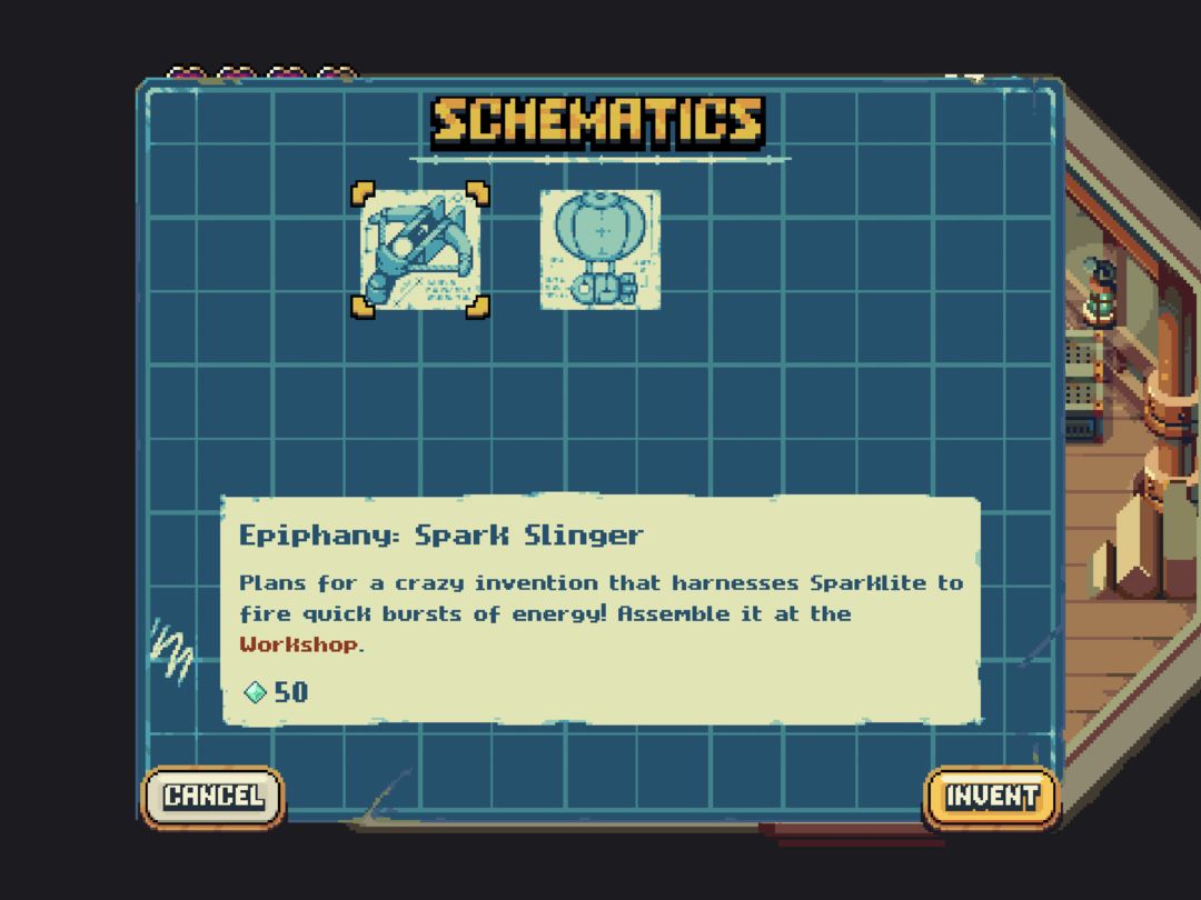 Sparklite screenshot game