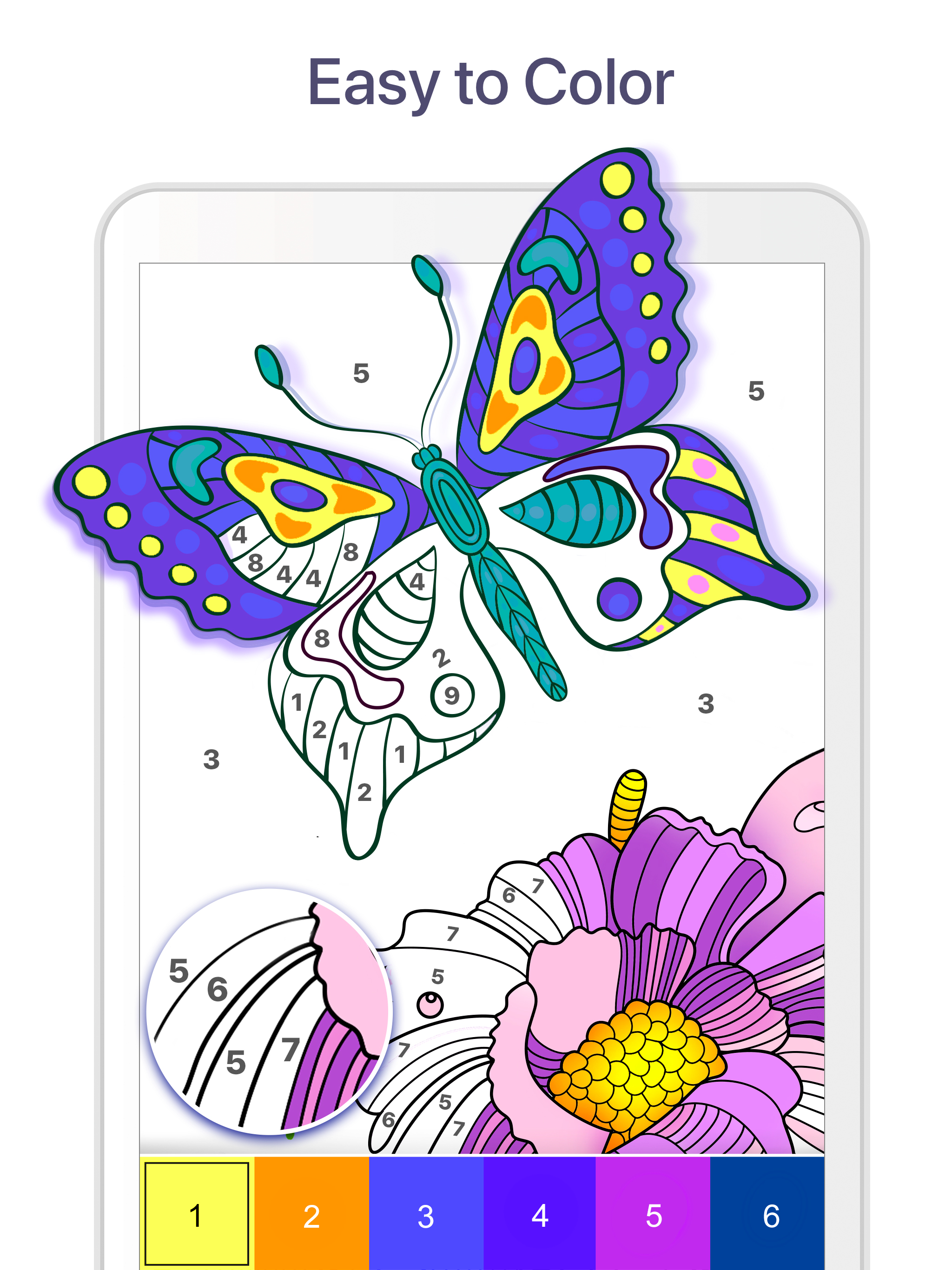 Chamy - Color by Number Game Screenshot