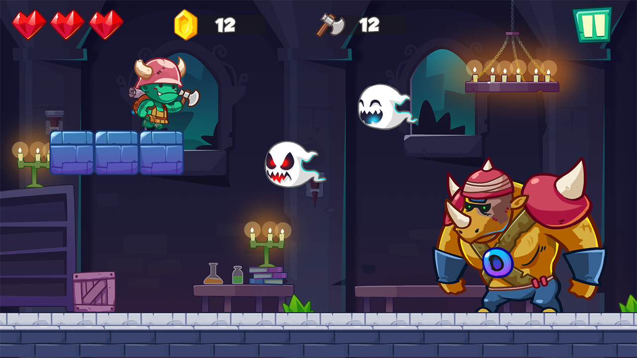 Jungle Adventures: Super World ภาพหน้าจอเกม