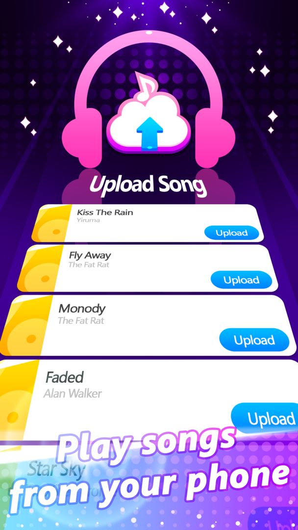 Screenshot of Piano Pink Tiles 3: Free Music Game