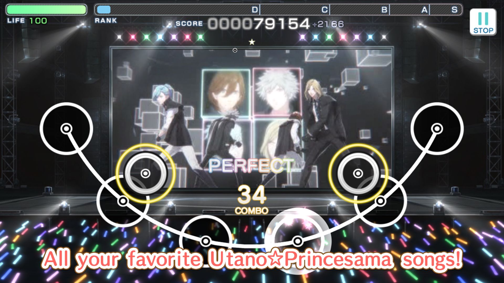 Screenshot of Utano☆Princesama: Shining Live