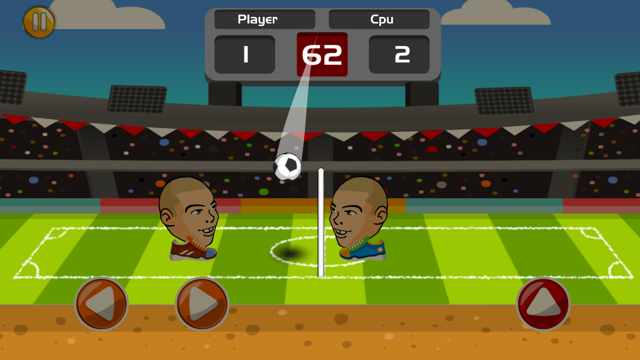 Head Soccer Hamza ゲームのスクリーンショット