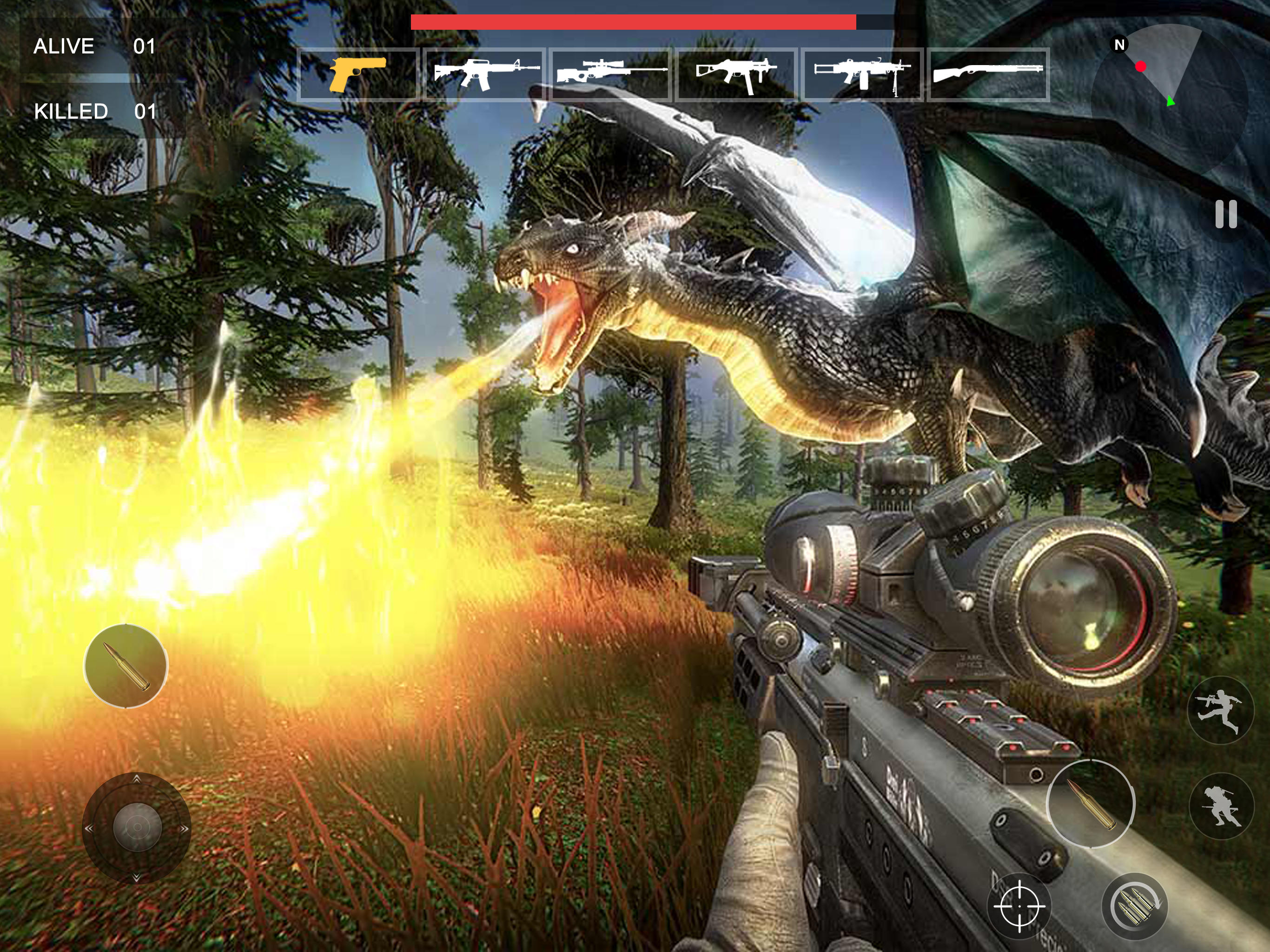 Dragon Hunter - Monster World Game Screenshot