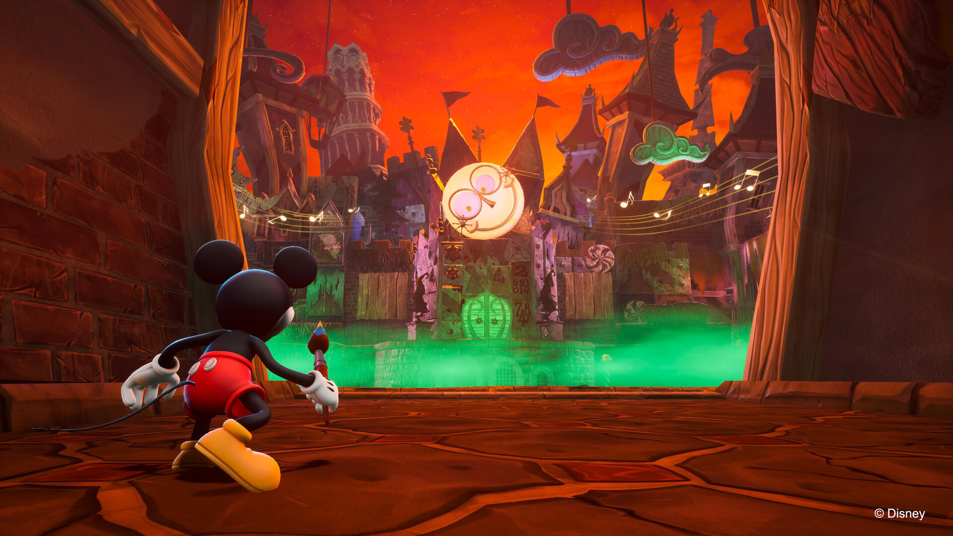 Disney Epic Mickey: Rebrushed Game Screenshot