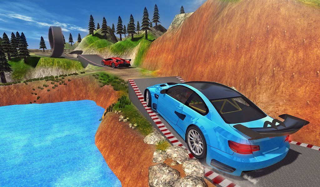 Screenshot of Car Stunts Driver 3D