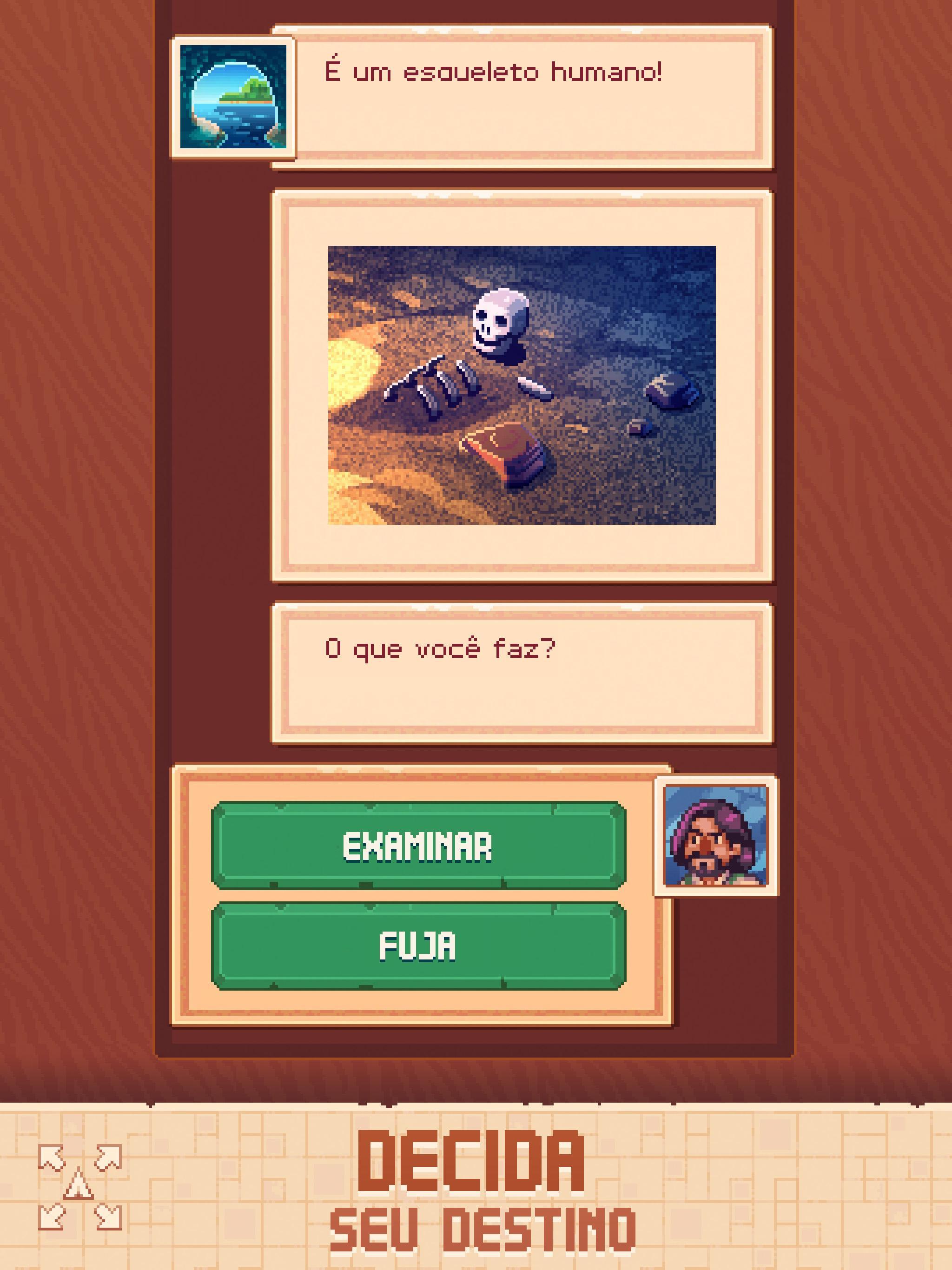 Captura de Tela do Jogo Tinker Island Ilha de Aventura