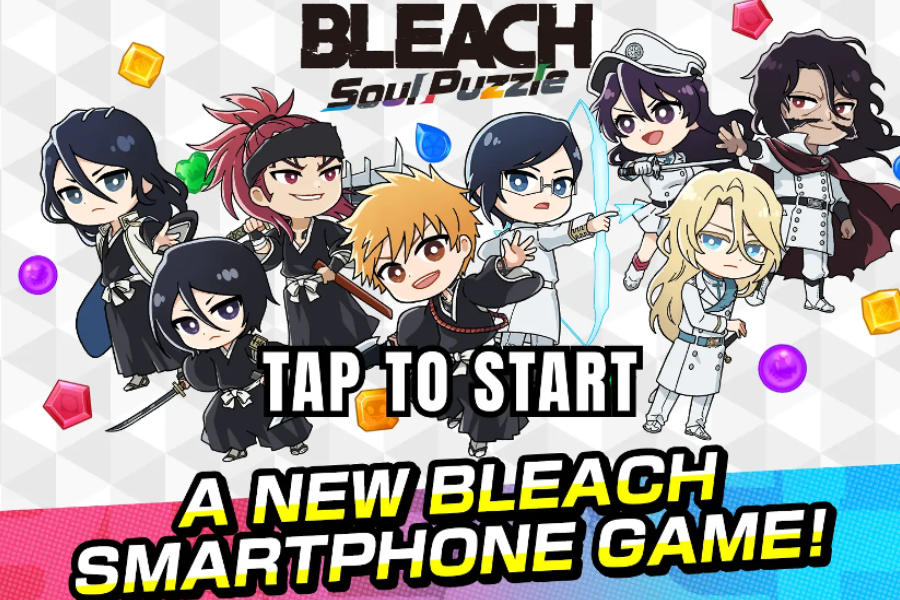 Screenshot of the video of BLEACH Soul Puzzle