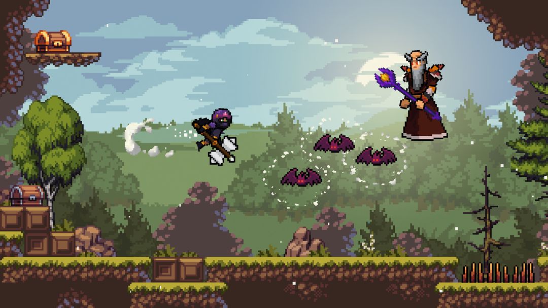 Screenshot of Apple Knight Action Platformer