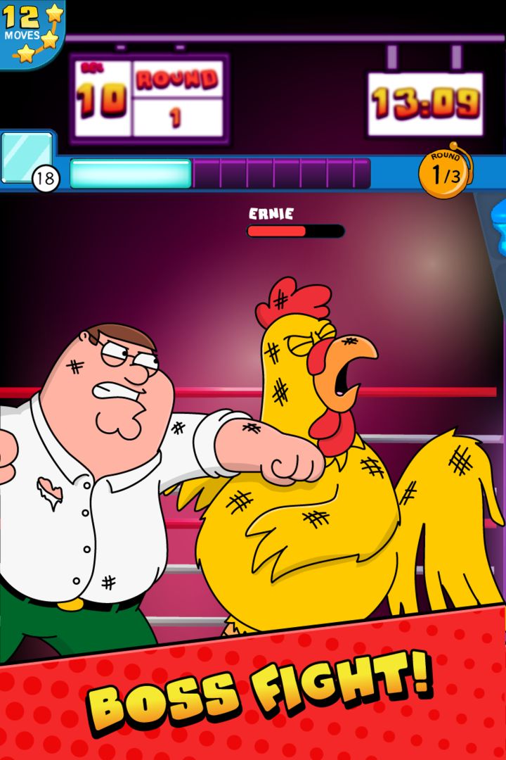 Family Guy Freakin Mobile Game ภาพหน้าจอเกม
