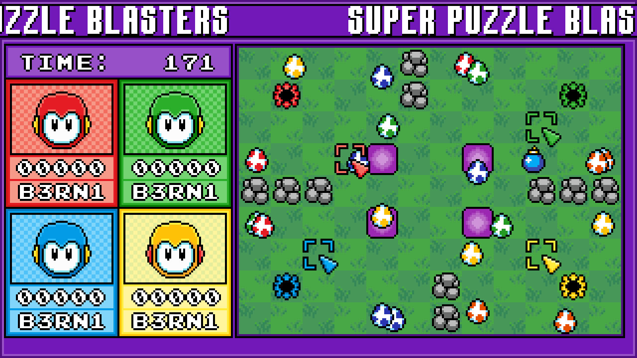 Super Puzzle Blasters Game Screenshot