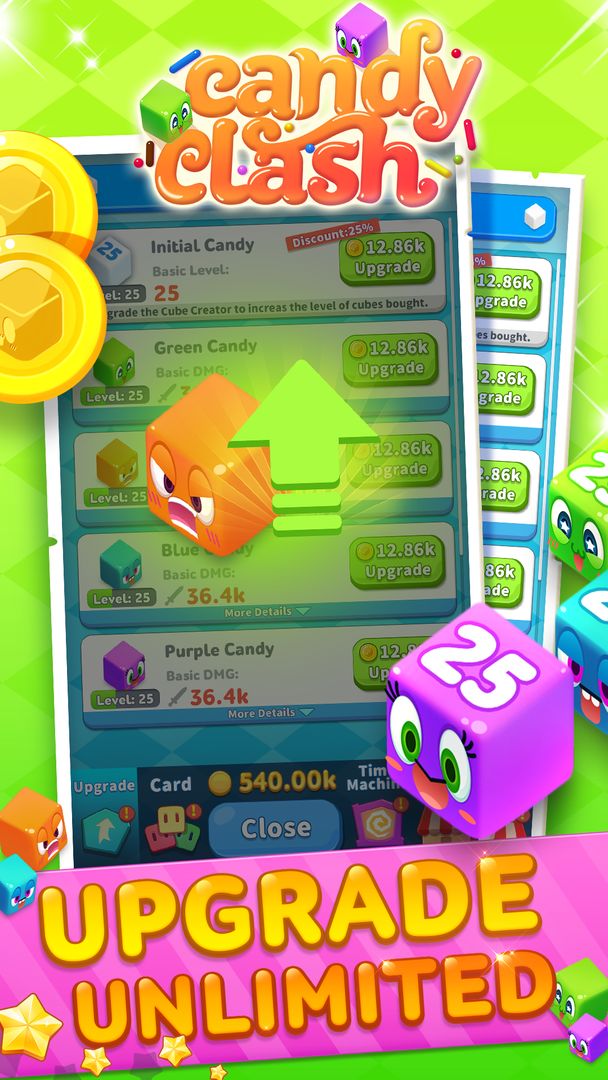 Color Candy - Funny Merge, Idle, TD screenshot game