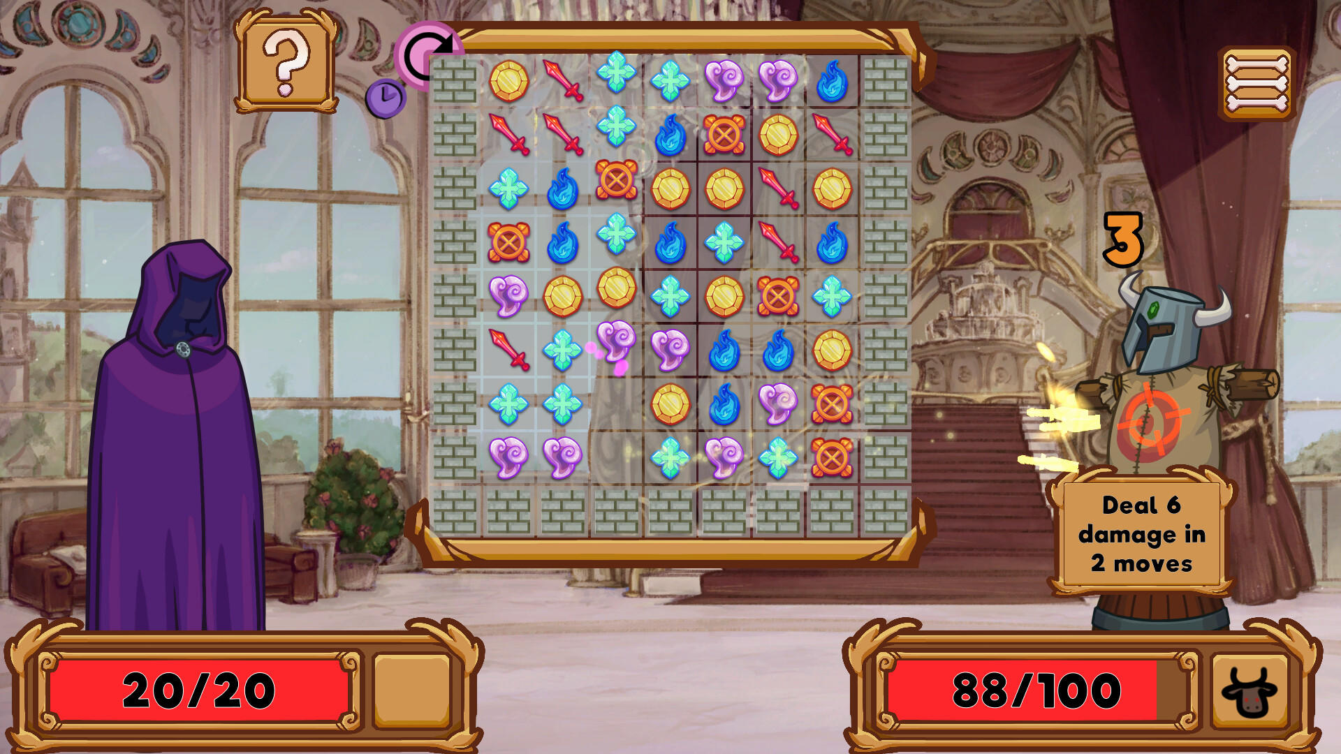 Screenshot of Matchmaker: Dungeon Heart
