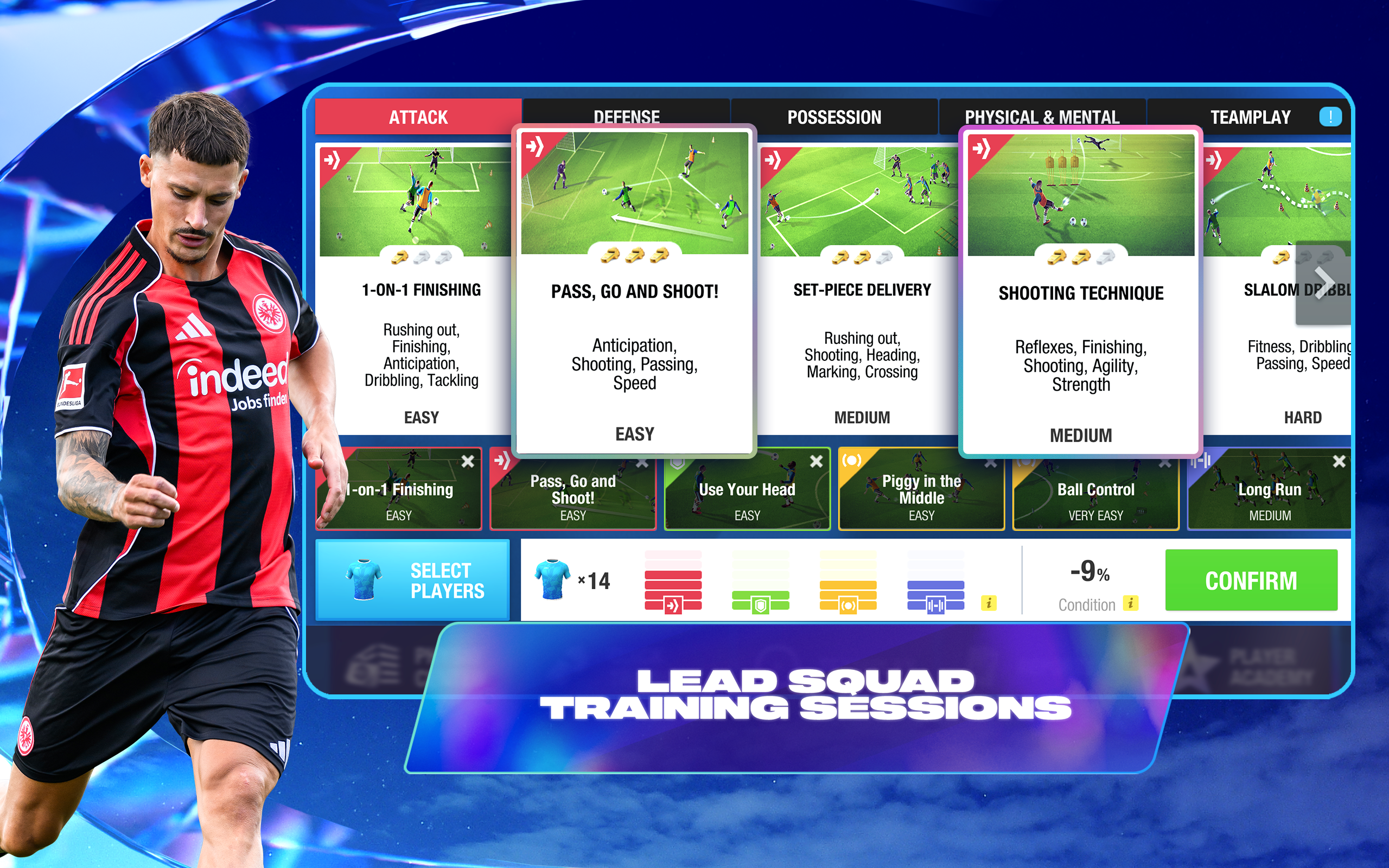 Top Eleven Be a Soccer Manager Game Screenshot