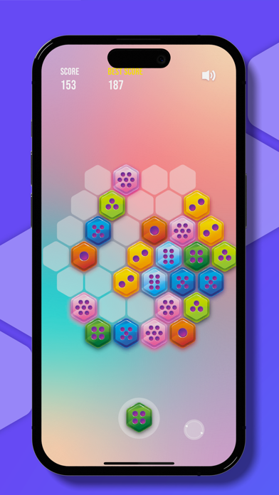 Screenshot af Stake Dice grænseflade på mobil