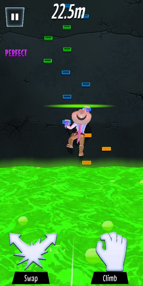 Climbing Stars screenshot game