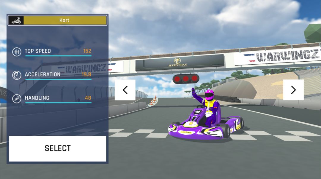 Screenshot of Kart Life