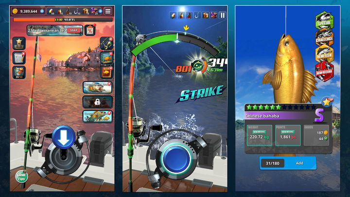 フィッシングフック2 ゲームのスクリーンショット