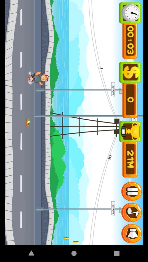 Crazy Runner screenshot game