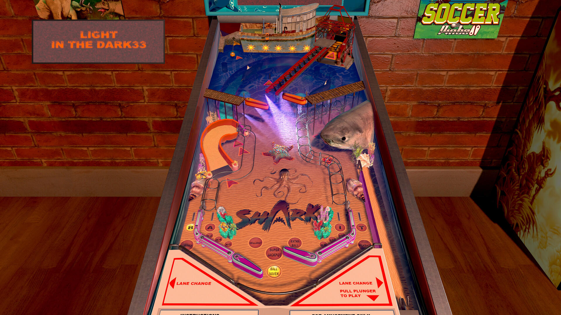 Shark Pinball screenshot game