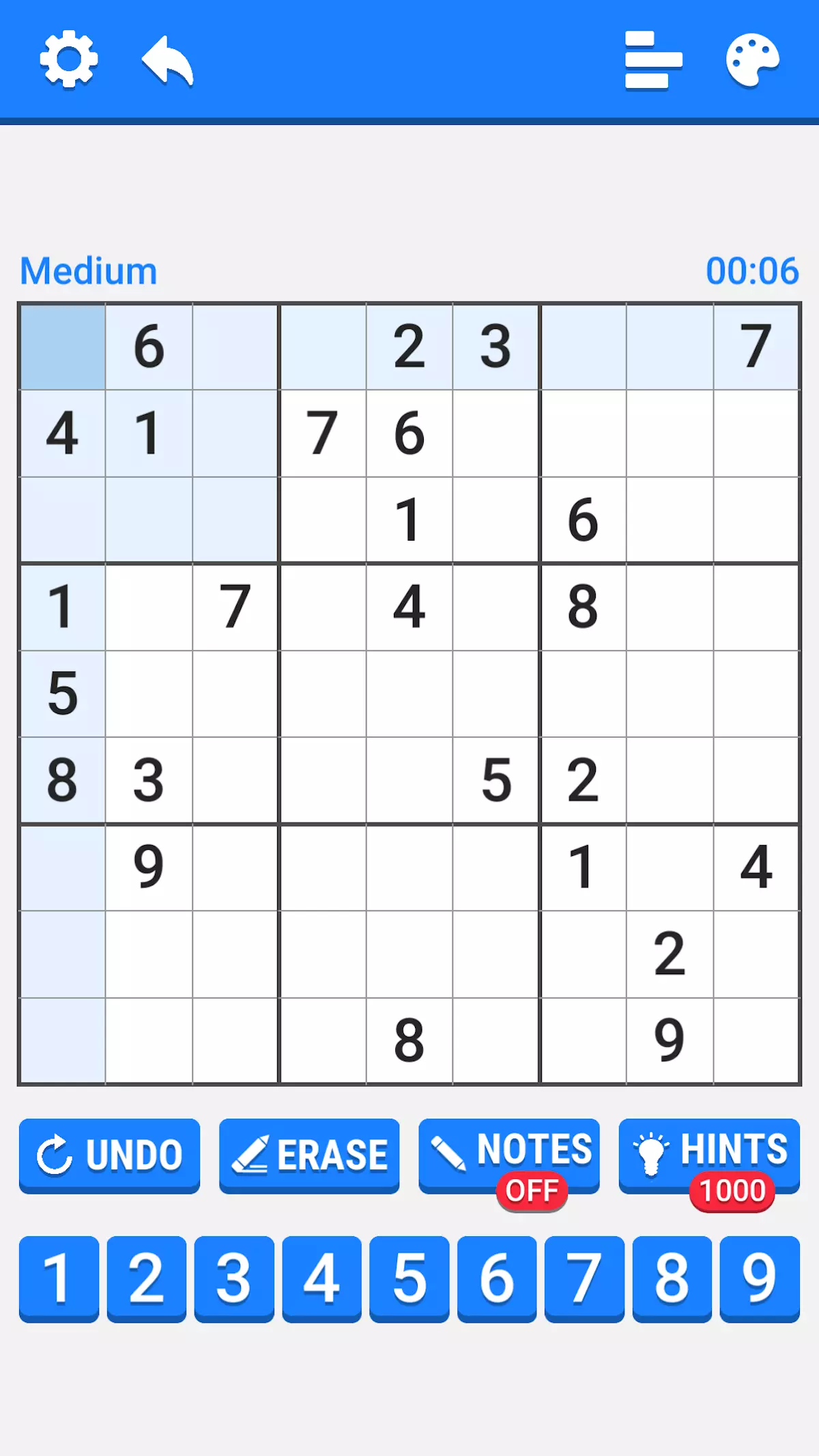 Sudoku Game - Classic Puzzle Game Screenshot