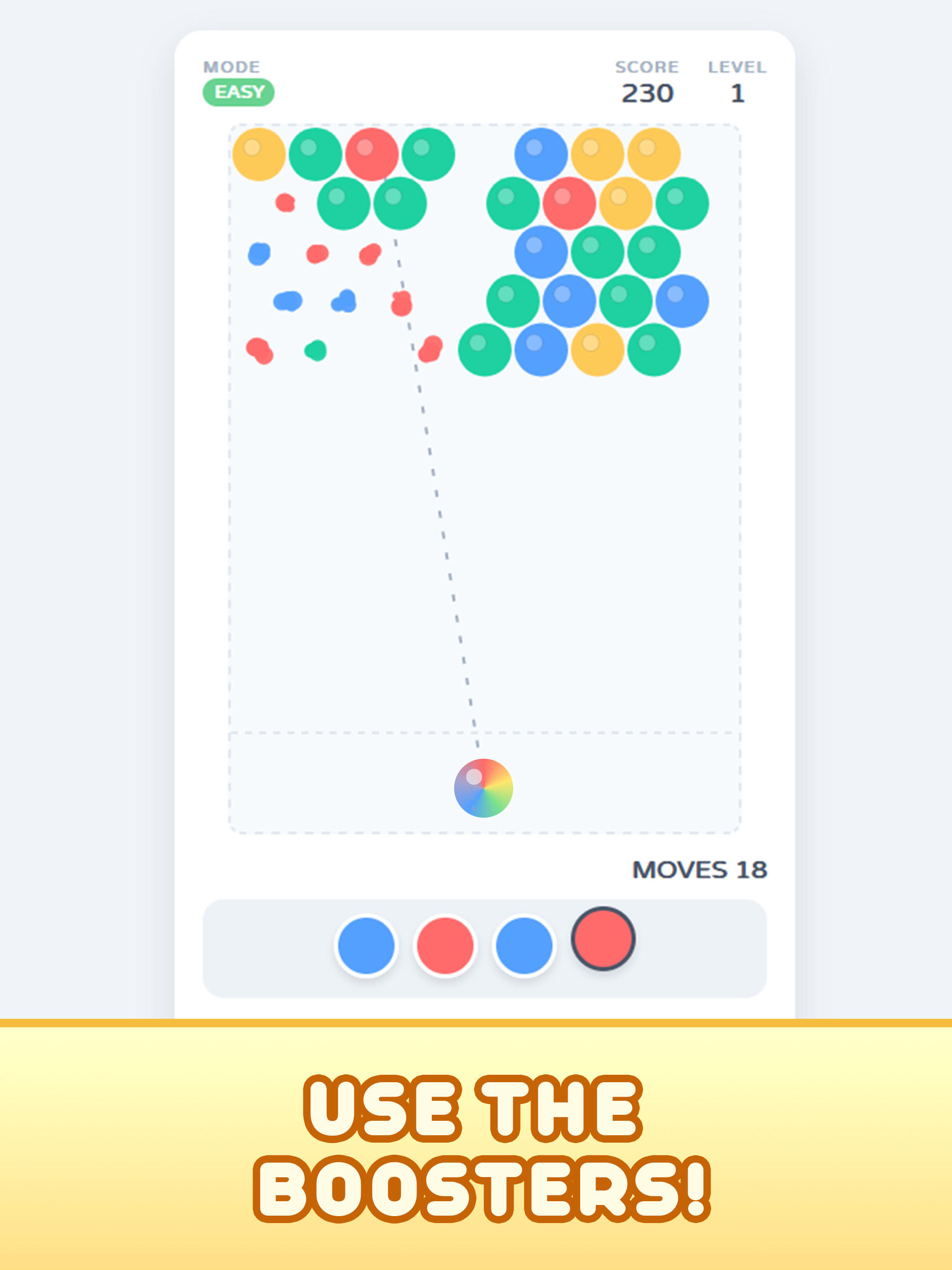 Bubble Color Mania Game Screenshot