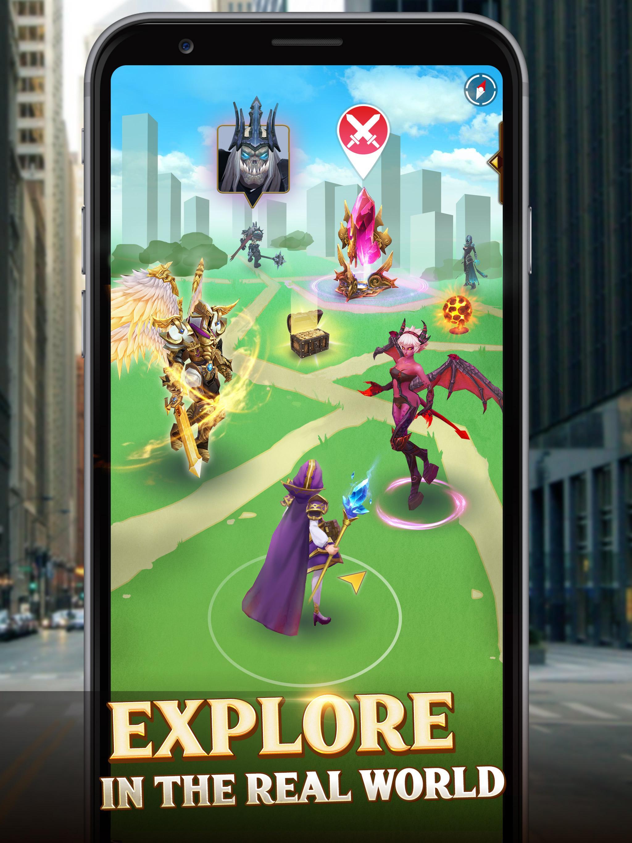 Monster Empire AR CBT Game Screenshot