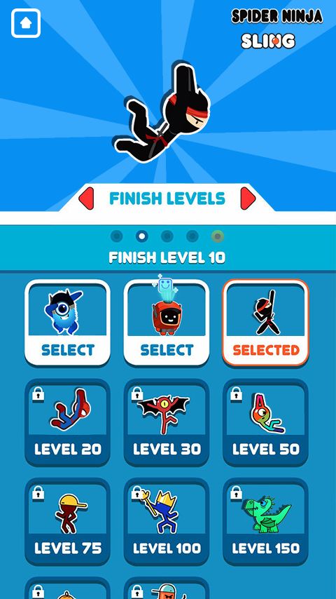 Ninja Jump - Stickman Swing, Spider Hook Legends ภาพหน้าจอเกม