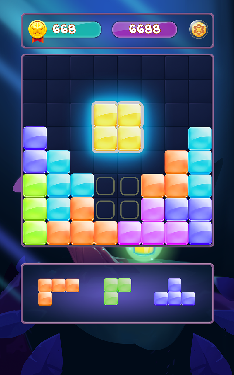 Classic Block Puzzle - Gems Legend Game Screenshot
