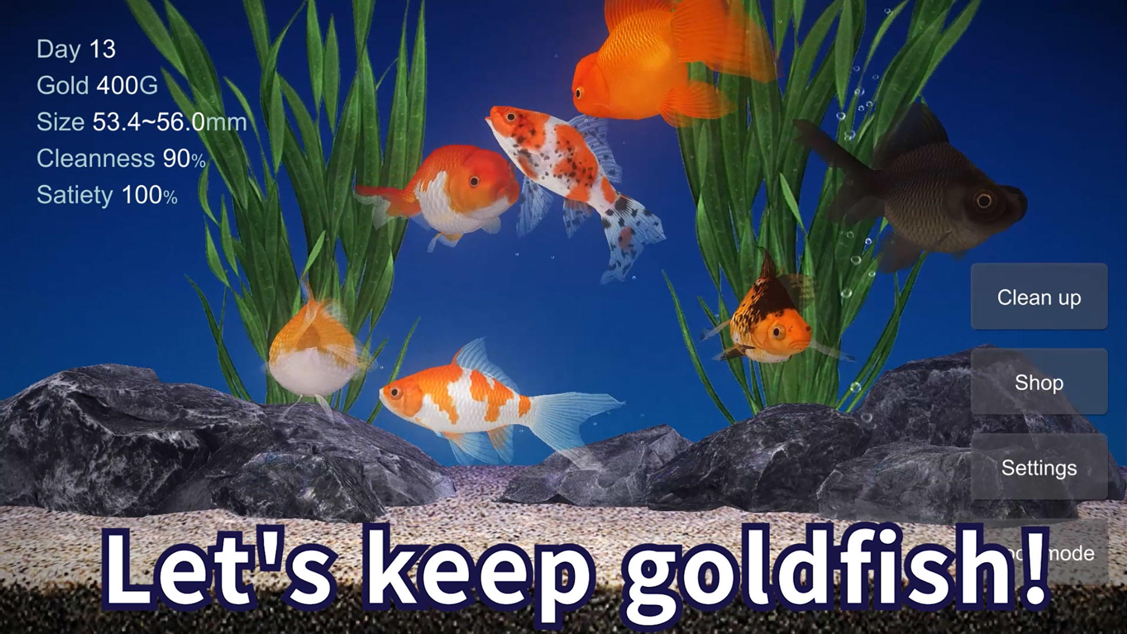 Screenshot 1 of Akuarium Santai 3D Ikan Emas 2.30